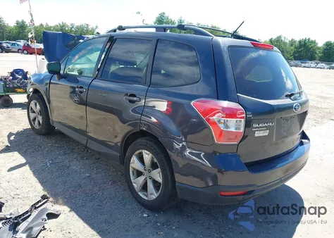 2014 Subaru Forester 2.5I Premium from USA, damaged, VIN JF2SJAECXEH548127